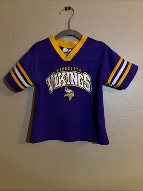 NFL Minnesota Vikings Youth Purple Jersey with Gold & White Accents